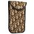 Pochette in tela Trotter Christian Dior Beige Oro Auth 156062 D'oro