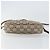 Borsa a Spalla GUCCI GG Plus Supreme PVC Beige Oro Auth ka485 D'oro - vista 5