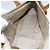PRADA Borsa a mano in nylon beige argento autentica 151542 - vista 11