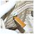 PRADA Borsa a mano in nylon beige argento autentica 151542 - vista 18