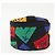 Saint Laurent Pochette Vanity in Nylon Nero Oro Auth am9351 D'oro - vista 3