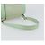 Bulgari Borsa a Spalla Logo Mania BVLGARI in Tela e Pelle Verde Smeraldo Auth hk3109 - vista 7