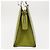 Céline Borsa a Spalla CELINE in Pelle Verde Argento Autentica BA6730 - vista 3