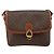 Céline Borsa a Spalla in Tela Macadam CELINE in Pelle PVC Marrone Oro Auth bs29950 D'oro - vista 13