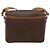 Céline Borsa a Spalla in Tela Macadam CELINE in Pelle PVC Marrone Oro Auth bs29950 D'oro - vista 2
