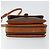 Céline Borsa a Spalla in Tela Macadam CELINE in Pelle PVC Marrone Oro Auth bs29950 D'oro - vista 5