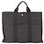 Hermès HERMES Handtasche Her Line MM aus grauem Canvas Auth th6407 Braun - Ansicht 13