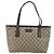 Gucci Borsa Tote GG Supreme in PVC pelle beige Auth ep11190 - vista 13