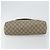 Gucci Borsa Tote GG Supreme in PVC pelle beige Auth ep11190 - vista 5