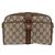 Borsa a spalla Gucci GG Canvas Web Sherry Line in pelle PVC beige e verde Auth BA6764 Rosso - vista 13