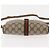 Borsa a spalla Gucci GG Canvas Web Sherry Line in pelle PVC beige e verde Auth BA6764 Rosso - vista 5