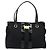 Borsa Tote Salvatore Ferragamo in nylon nero e oro Auth bs29903 D'oro - vista 13