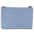 Céline Borsa a Spalla Trios Mall in Pelle Blu Oro Auth hk3113 D'oro - vista 13