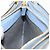 Céline Borsa a Spalla Trios Mall in Pelle Blu Oro Auth hk3113 D'oro - vista 22