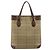 Autre Marque Borsa Tote Nova Check in tela beige e oro Auth bs29992 di Burberrys D'oro - vista 2