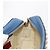 VALENTINO Borsa a Spalla in Pelle con Catena e Borchie Blu Oro Auth BA8011 D'oro - vista 20