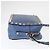 VALENTINO Borsa a Spalla in Pelle con Catena e Borchie Blu Oro Auth BA8011 D'oro - vista 3