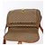 Céline Borsa a Spalla in Tela Macadam CELINE PVC Beige Oro Auth ka119 D'oro - vista 19