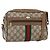 Gucci Borsa Sherry Line GG Supreme Web in PVC beige e oro 98 02 004 Auth BA7967 D'oro