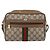 Gucci Borsa Sherry Line GG Supreme Web in PVC beige e oro 98 02 004 Auth BA7967 D'oro - vista 13
