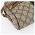 Gucci Borsa Sherry Line GG Supreme Web in PVC beige e oro 98 02 004 Auth BA7967 D'oro - vista 15