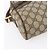 Borsa Sherry Line GG Supreme Web di GUCCI in PVC beige e oro 14 02 005 Auth BA7798 D'oro - vista 15
