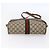 Borsa Sherry Line GG Supreme Web di GUCCI in PVC beige e oro 14 02 005 Auth BA7798 D'oro - vista 5