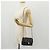 CHANEL Borsa a Catena Matelassé con Charm Perla Pelle di Agnello Nero Oro CC Auth 146362SM D'oro - vista 27