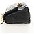 CHANEL Borsa a Catena Matelassé con Charm Perla Pelle di Agnello Nero Oro CC Auth 146362SM D'oro - vista 3
