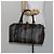 Pequin Borsa Boston in tela Pecan FENDI PVC Nero Marrone Auth 144142 - vista 24