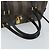Pequin Borsa Boston in tela Pecan FENDI PVC Nero Marrone Auth 144142 - vista 7