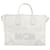 Borsa MCM in pelle bianca e oro Auth mr1564 Bianco D'oro - vista 13