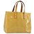 LOUIS VUITTON Borsa a Mano Monogram Vernis Reade PM Beige M91334 LV Auth 143551