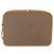 Gucci Borsa a Spalla Micro GG Supreme PVC Beige Oro 001 256 1308 Auth BA7785 D'oro - vista 2