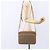 Gucci Borsa a Spalla Micro GG Supreme PVC Beige Oro 001 256 1308 Auth BA7785 D'oro - vista 23