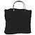 PRADA Bolsa de mão em nylon preto prata Auth ka079