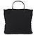PRADA Bolsa de mão em nylon preto prata Auth ka079 - vista 2