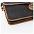 Borsa a spalla in tela a nido d'ape PVC nera e dorata Christian Dior Auth 155933 - vista 11