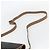 Borsa a spalla in tela a nido d'ape PVC nera e dorata Christian Dior Auth 155933 - vista 8