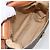 Céline Borsa a Spalla in Tela Macadam CELINE in Pelle PVC Marrone Oro Auth 157769 D'oro - vista 17