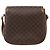 Céline Borsa a Spalla in Tela Macadam CELINE in Pelle PVC Marrone Oro Auth 157769 D'oro - vista 3