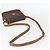 Céline Borsa a Spalla in Tela Macadam CELINE in Pelle PVC Marrone Oro Auth 157769 D'oro - vista 7