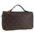 LOUIS VUITTON Zippy XL Langbörse Monogram Macassar M61506 Auth LV 145534 Monogramm
