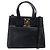 Borsa a mano in pelle Salvatore Ferragamo Vala 2 in 1 Blu Navy Oro Auth 156941