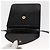 SAINT LAURENT Borsa a Spalla in Pelle Nera Dorata Auth 151813 Nero D'oro - vista 14