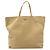 Borsa Tote Prada Satin Beige Argento Auth 156863 - vista 2