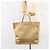 Borsa Tote Prada Satin Beige Argento Auth 156863 - vista 22