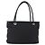 Céline Borsa Tote CELINE in nylon e pelle nera dorata Auth 145474 Nero D'oro