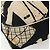 Bolsa de Ombro CHANEL em Lona Preta Dourada CC Auth 156515 Preto Dourado - vista 11