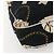Bolsa de Ombro CHANEL em Lona Preta Dourada CC Auth 156515 Preto Dourado - vista 13